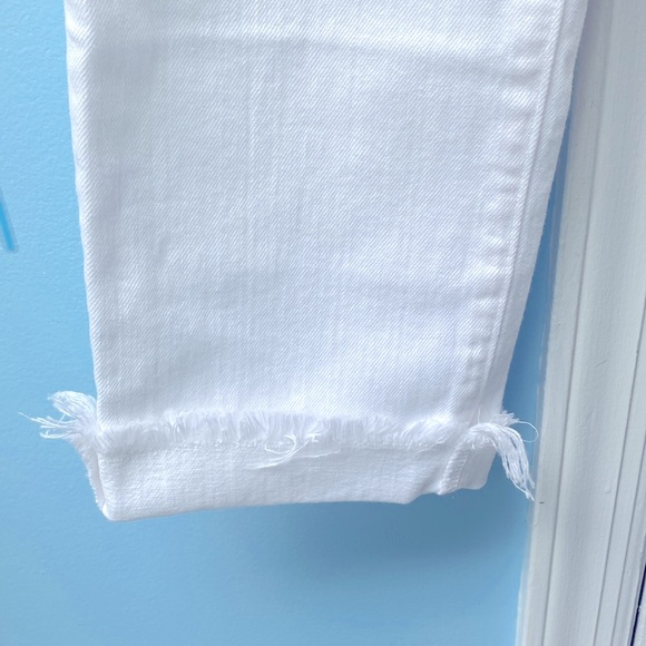 NWT J. Crew Denim Slim Boyfriend White Jeans -  Item Style AO671 Women's Size 25 - Picture 4 of 14